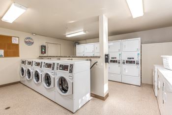 Onsite laundry facility